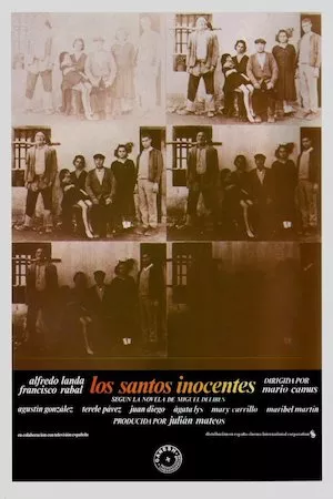 Poster Los santos inocentes