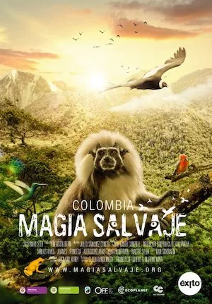 Poster Colombia magia salvaje