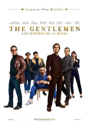Poster The Gentlemen. Los señores de la mafia