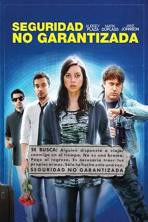 Poster Safety Not Guaranteed (Seguridad no garantizada)