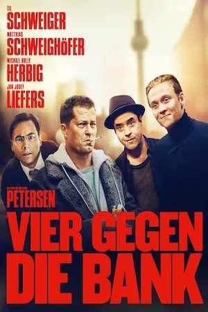 Poster Vier gegen die Bank