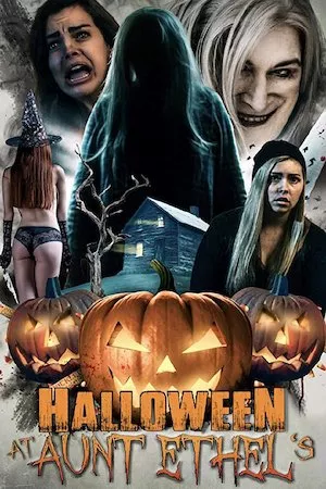 Poster Halloween at Aunt Ethel’s