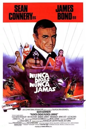 poster de la pelicula Nunca digas nunca jamás en HD