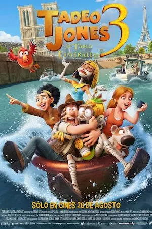 Poster Tadeo Jones 3: La tabla esmeralda