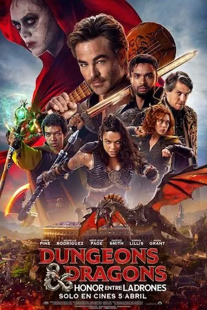 Poster Dungeons and Dragons: Honor Among Thieves (Calabozos y dragones: Honor entre ladrones)