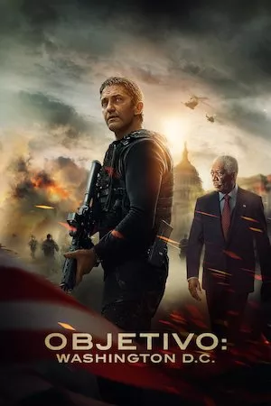 Poster Agente bajo fuego