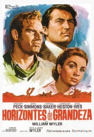Poster The Big Country (Horizontes de grandeza)