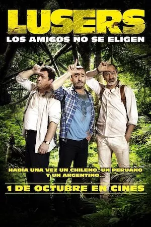 Poster Lusers, los amigos no se eligen