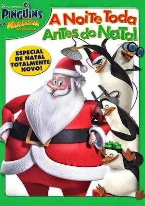 Poster Los pingüinos de Madagascar: Marimorena antes de Navidad