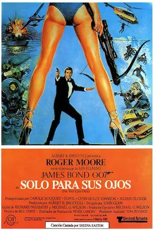 Poster 007: Sólo para tus ojos