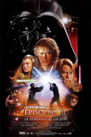 Poster La guerra de las galaxias. Episodio III: La venganza de los Sith