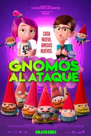 Poster Gnome Alone (Gnomos al ataque)