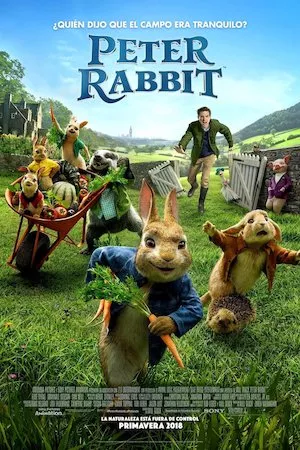 poster de la pelicula Peter Rabbit en HD