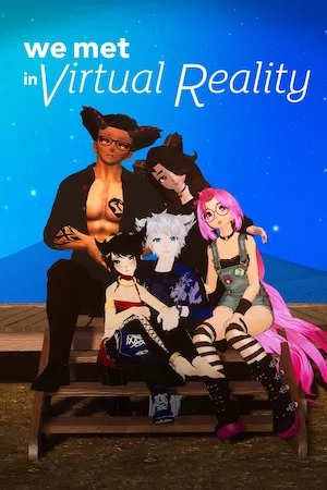 Poster Nos conocimos en realidad virtual