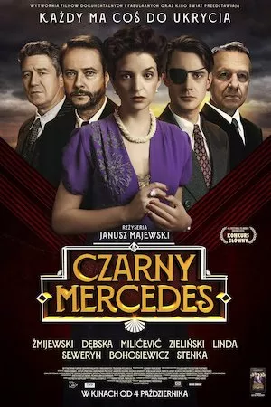 Poster Czarny Mercedes
